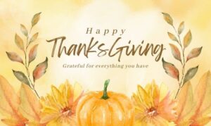 happy thanksgiving from heritage dental-katy